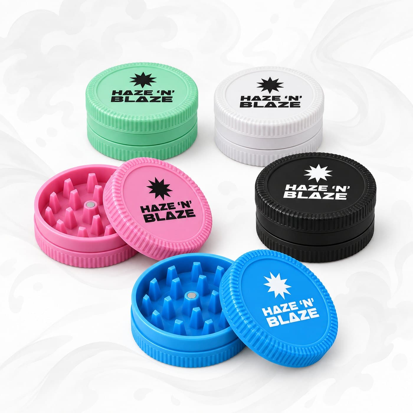 Grinder in plastica colorata